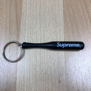 Supreme F/W11 Black Baseball Bat Keychain